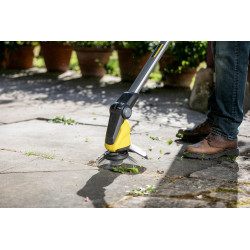 Karcher Désherbeur à batterie WRE 18-55 18V 2,5Ah Li-Ion brosse 180mm Karcher Kobleo Karcher Désherbeur à batterie WRE 18-55 18V 2,5Ah Li-Ion brosse 180mm Karcher Kobleo