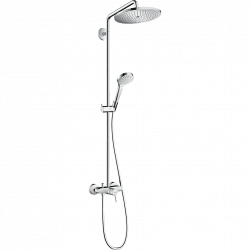 Hansgrohe Colonne de douche Croma Select S 280 1 jet avec mitigeur mécanique chr Kobleo