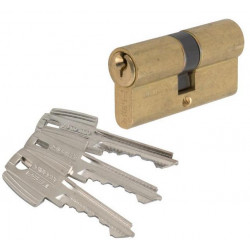 Tesa Cylindre 2 entrées TE5 laiton Varié 40x40 mm Kobleo