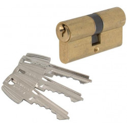 Tesa Cylindre 2 entrées TE5 laiton Varié 35x35 mm Kobleo