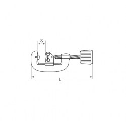 Irimo Coupe-tubes pour le cuivre Diam 3-30 mm 321281 Irimo Kobleo