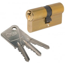 Vachette Cylindre 2 entrées V5 varié Laiton 30x30 mm Kobleo