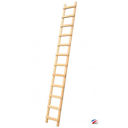 Tubesca Comabi Echelle de couvreur en bois 12 échelons hauteur d'accès 6 m Kobleo Tubesca Comabi Echelle de couvreur en bois 12 échelons hauteur d'accès 6 m Kobleo