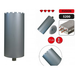 Leman Couronne Diamantée Segments Béton Armé Diam56 Leman Kobleo