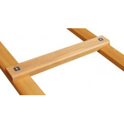 Tubesca Comabi Echelle de couvreur en bois 12 échelons hauteur d'accès 6 m Kobleo Tubesca Comabi Echelle de couvreur en bois 12 échelons hauteur d'accès 6 m Kobleo
