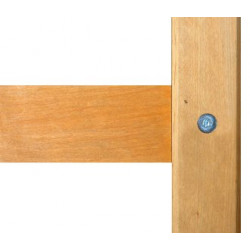 Tubesca Comabi Echelle de couvreur en bois 12 échelons hauteur d'accès 6 m Kobleo Tubesca Comabi Echelle de couvreur en bois 12 échelons hauteur d'accès 6 m Kobleo