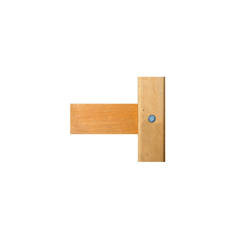 Tubesca Comabi Echelle de couvreur en bois 12 échelons hauteur d'accès 6 m Kobleo Tubesca Comabi Echelle de couvreur en bois 12 échelons hauteur d'accès 6 m Kobleo