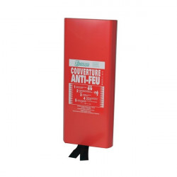 Esculape Couverture anti-feu 120 x 180 cm 1,4kg avec coffret ABS ASEP CAF 180 Esculape Kobleo