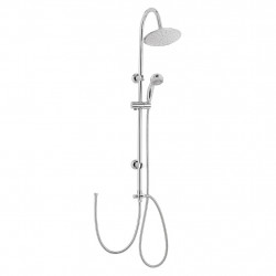 Allibert Colonne de douche 20 x 105 x 40 cm chromé Yukon Kobleo