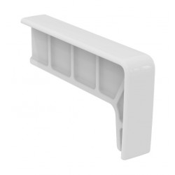 Porcher Couvre joint lavabo Contour 21 sans dosseret blanc en céramique Kobleo