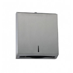 Akw Distributeur de serviettes en inox 400 serviettes Accessibilité PMR Akw Kobleo