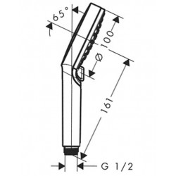 Hansgrohe Douchette Crometta 100 Vario Kobleo