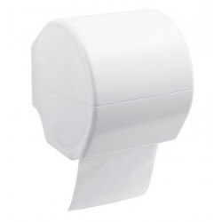 Pellet Distributeur papier WC blanc avec couvercle durofort Kobleo