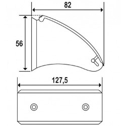 Godonnier Distributeur papier en acier inoxydable Kobleo