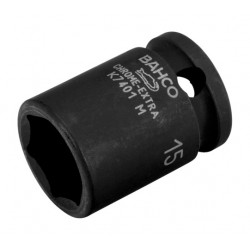 Bahco Douille à choc 6 pans 3/8 7 mm finition phosphatée K7401M-7 Bahco Kobleo