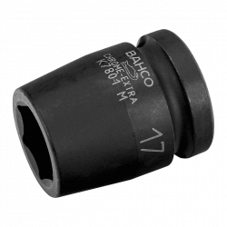 Bahco Douille à choc 6 pans 1/2 19 mm finition phosphatée K7801M-19 Bahco Kobleo