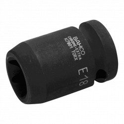 Bahco Douille à choc TORX 1/2 E20 finition phosphatée K7801TORX-E20 Bahco Kobleo