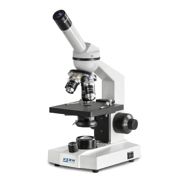 Kern sohn Microscope monoculaire OBS 103 revolver à 4 objectifs Kern Kobleo
