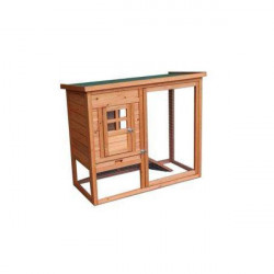 Habrita Foresta Poulailler grande taille 3,45m2 5-8 poules toit bitumé 2 pentes Kobleo Habrita Foresta Poulailler grande taille 3,45m2 5-8 poules toit bitumé 2 pentes Kobleo