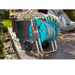 Gardena Dévidoir équipé non monté tuyau 20m CleverRoll S Kobleo