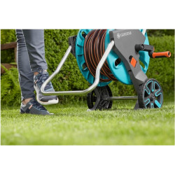 Gardena Dévidoir capacité tuyau 60 m 13 mm AquaRoll M Easy Kobleo