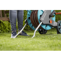 Gardena Dévidoir avec flexible 20 m D. 13 mm AquaRoll M Easy Set Kobleo