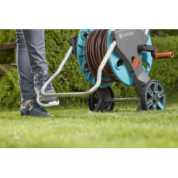 Gardena Dévidoir avec flexible 20 m D. 13 mm AquaRoll M Easy Set Kobleo