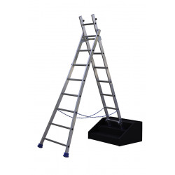 Centaure Echelle transformable à base évasée 2 plans 2x10 accès maxi 545 m KET2 Centaure Kobleo