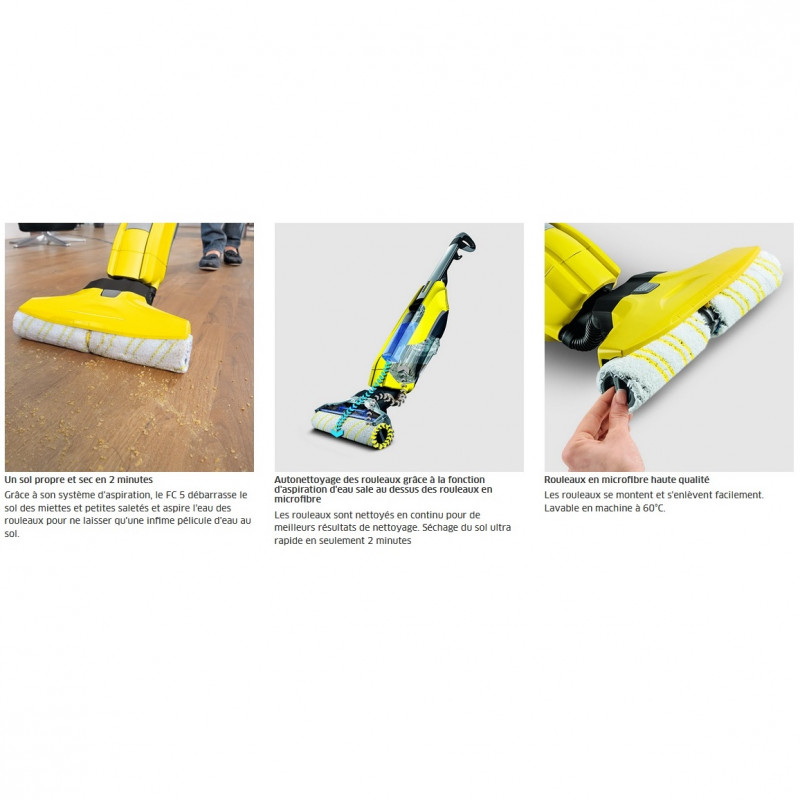 Karcher Nettoyeur de sols 460W 200ml Kobleo Karcher Nettoyeur de sols 460W 200ml Kobleo