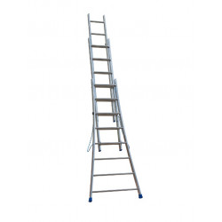 Centaure Echelle transformable base évasée KET3 3 plans 3x9 Ht6,30m Centaure Kobleo