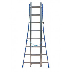 Centaure Echelle transformable base évasée KET3 3 plans 3x9 Ht6,30m Centaure Kobleo