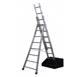 Centaure Echelle transformable à base évasée 3 plans 3x11 accès maxi 685 m KET3 Centaure Kobleo
