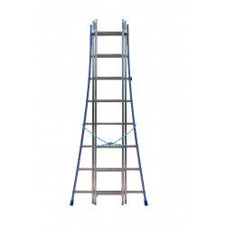 Centaure Echelle transformable à base évasée 3 plans 3x11 accès maxi 685 m KET3 Centaure Kobleo