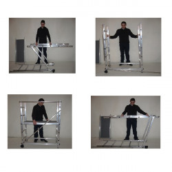 Centaure Echafaudage pour hauteur de travail 3 m PARTNER Kobleo