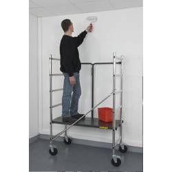 Centaure Echafaudage Aluminium 4 roues H: 3m TOP 3 Centaure Kobleo