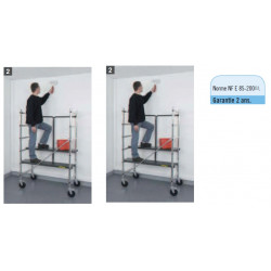 Centaure Echafaudage pliant alu jusqu'à 2m90 Chrono 3 Centaure Kobleo