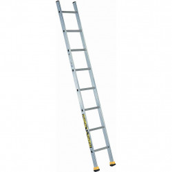 Centaure Echelle en aluminium simple 7 barreaux 2m10 usage professionnel S Kobleo