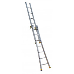 Centaure Echelle transformable base évasée 2 plans 2x6 barreaux Hmaxi 1m85 T2 Centaure Kobleo