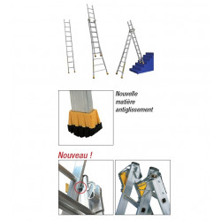Centaure Echelle transformable base évasée 2x8 Haut. accès max. 5,05 m T2 Centaure Kobleo