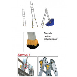Centaure Echelle transformable base évasée 3x8 Haut. accès max. 6,20m T3 Centaure Kobleo