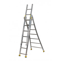 Centaure Echelle transformable base évasée 3x9 Haut. accès max. 7m T3 Centaure Kobleo