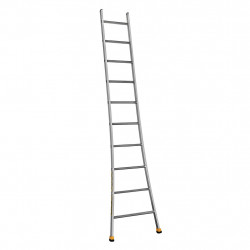 Centaure Echelle simple à base évasée 10 barreaux 2m95 usage professionnel SE Kobleo