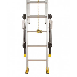 Centaure Echelle coulissante Aluminium à corde 2x10 Haut. accès 3,75 m C2 STAB' Centaure Kobleo