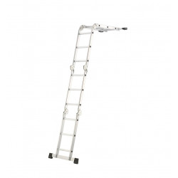 Hailo Echelle multifonction articulée 4 positions avec plateforme Hailo Kobleo