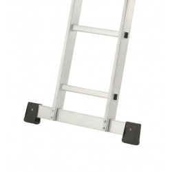 Hailo Echelle multifonction articulée 4 positions avec plateforme Hailo Kobleo