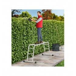 Hailo Echelle multifonction articulée 4 positions avec plateforme Hailo Kobleo