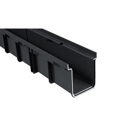 Girpi Elément de caniveau PVC Gris 130 x 1000 Girpi Kobleo