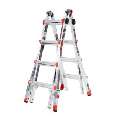 Little Giant Echelle convertible 2 béquilles ajustables 4-7 marches Haut accès 553  Little Giant Kobleo