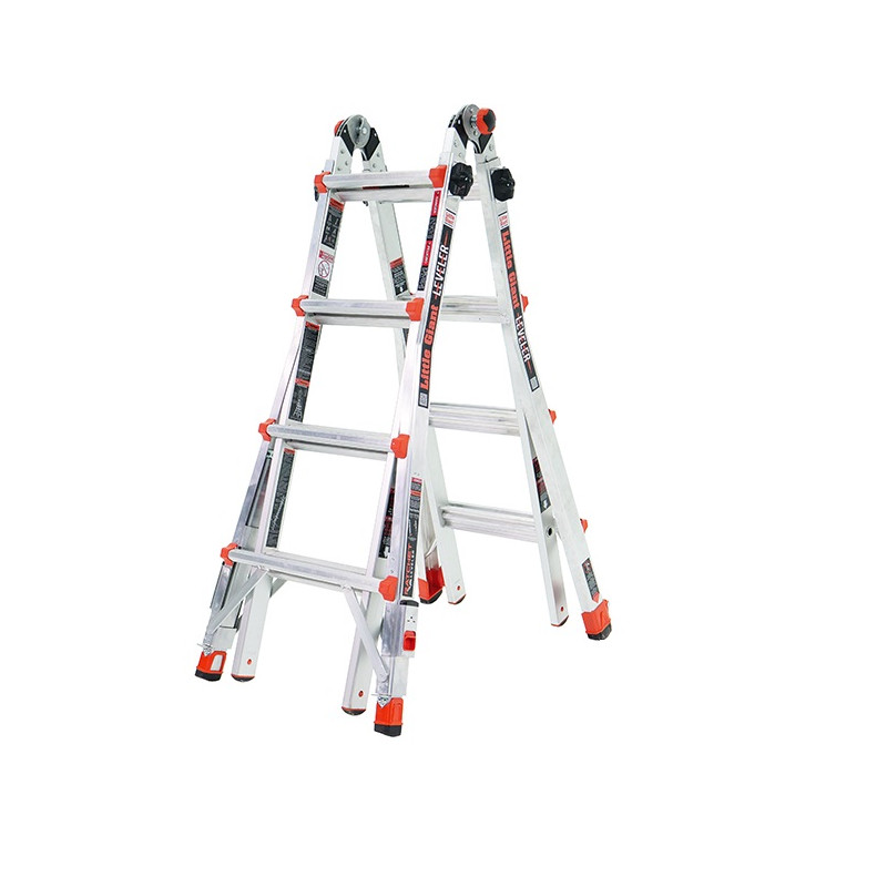 Little Giant Echelle convertible 2 béquilles ajustables 4-7 marches Haut accès 553  Little Giant Kobleo