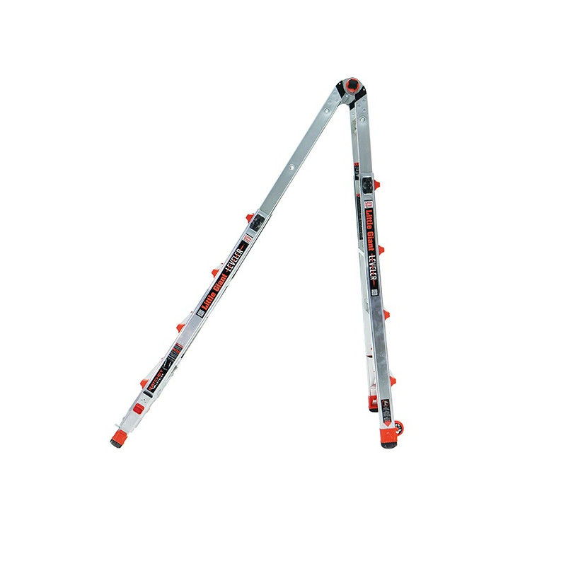 Little Giant Echelle convertible 2 béquilles ajustables 4-7 marches Haut accès 553  Little Giant Kobleo